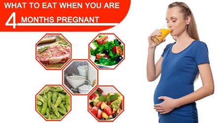 تغذیه در ماه چهارم بارداری, تغذیه سالم در بارداری ماه چهارم, غذاهای مفید در ماه چهارم بارداری