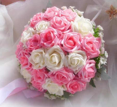  دسته گل عروسی زیبا