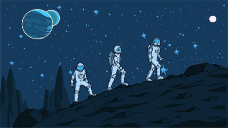  راه‌رفتن روی ماه ,اخبار علمی ,خبرهای علمی 