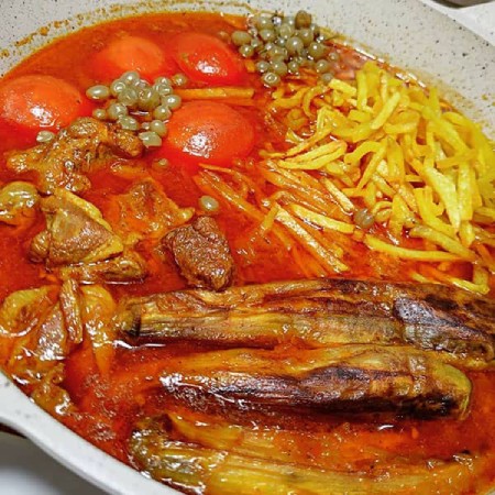 تلخ شدن خورشت بادمجان