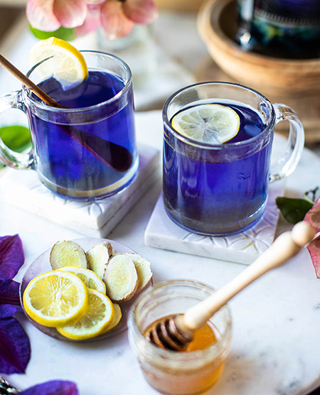 چای آبی, خواص چای آبی 