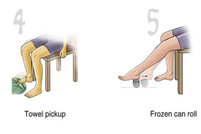 کف پای صاف,درمان کف پای صاف,حرکات اصلاحی کف پای صاف