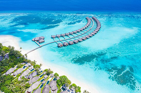 انتخاب هتل در مالدیو, هتل‌های با منظره دریا در مالدیو, جزیره شگفت انگیز مالدیو