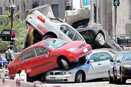 وقوع حوادث جاده ای,زمان وقوع حوادث جاده ای