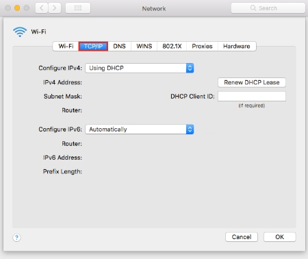 خطای DNS Server is Not Responding, رفع مشکل dns,  TCP/IP را انتخاب کنید