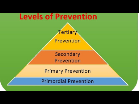 پیشگیری,  پیشگیری از ویروس, سطوح پیشگیری از بیماری