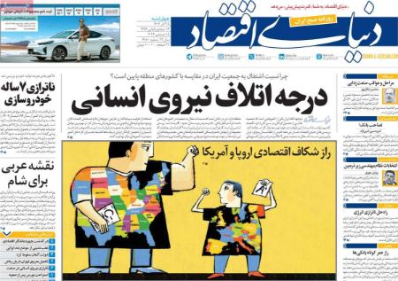 تیتر روزنامه ها،روزنامه های سیاسی و اقتصادی