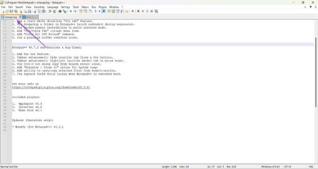 نحوه غیرفعال کردن Pin Tab در Notepad++, آموزش کار با زبانه‌های Notepad++