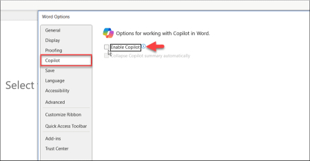 غیرفعال کردن Copilot در ورد, مشکل Copilot در Word