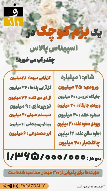 عروسی دختر شمخانی،اخبار سیاسی،خبرهای سیاسی