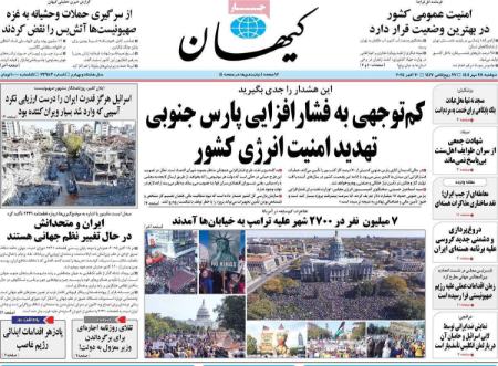 تیتر روزنامه ها،روزنامه های سیاسی و اقتصادی