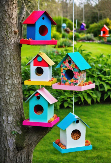 کاردستی با مواد بازیافتی, ایده های خلاقانه بازیافتی