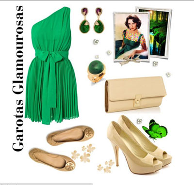 ست کردن لباس رنگ سال ,ست کردن لباس به سبک Elizabeth taylor