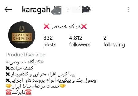 کارآگاه خصوصی‌های اینستاگرام،اخبار اجتماعی،خبرهای اجتماعی