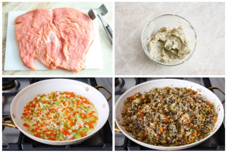 دستور پخت رولت بوقلمون