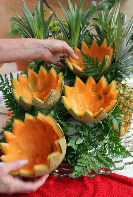 تزیین میوه شب یلدا جدید,ابتکارات شب یلدا