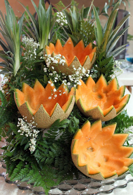 آموزش میوه آرایی شب یلدا برای عروس,سفره ارایی شب یلدا