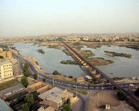 پل سیاه اهواز,تاریخچه پل سیاه اهواز,پل سیاه