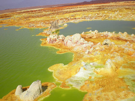 مکانهای دیدنی,آتشفشان دالول,آتشفشان Dallol اتیوپی