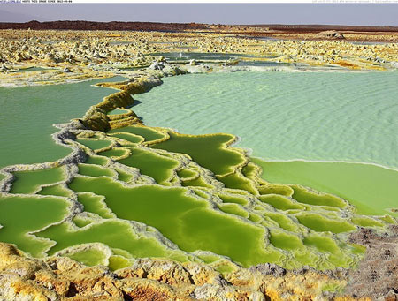 مکانهای دیدنی,آتشفشان دالول,آتشفشان Dallol اتیوپی