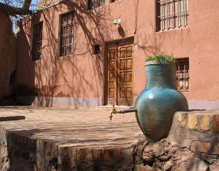 روستای ابیانه کاشان,روستای ابیانه در پاییز
