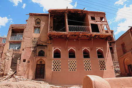 روستای ابیانه کاشان,روستای ابیانه در پاییز